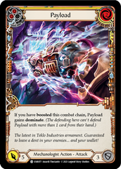 Payload (Yellow) [EVR077] (Everfest)  1st Edition Rainbow Foil | Gamers Paradise