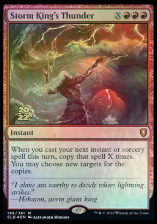 Storm King's Thunder [Commander Legends: Battle for Baldur's Gate Prerelease Promos] | Gamers Paradise