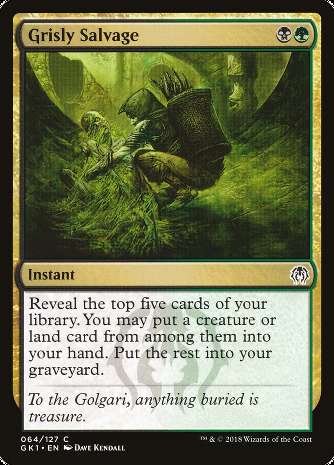 Grisly Salvage [Guilds of Ravnica Guild Kit] | Gamers Paradise