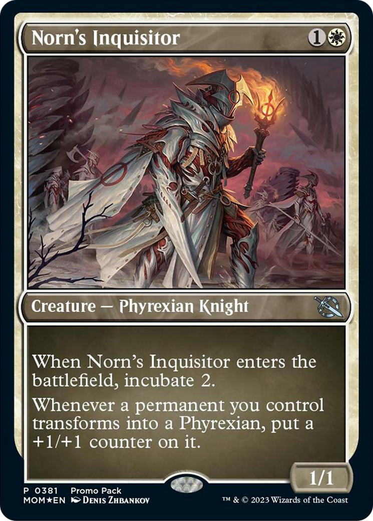 Norn's Inquisitor (Promo Pack) [March of the Machine Promos] | Gamers Paradise