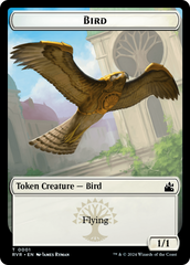 Bird // Angel (0003) Double-Sided Token [Ravnica Remastered Tokens] | Gamers Paradise