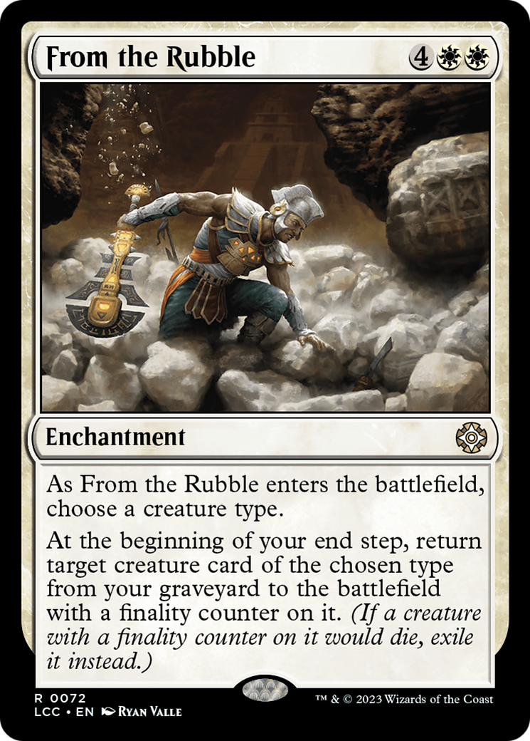 From the Rubble [The Lost Caverns of Ixalan Commander] | Gamers Paradise