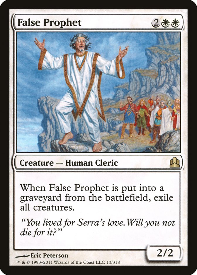 False Prophet [Commander 2011] | Gamers Paradise