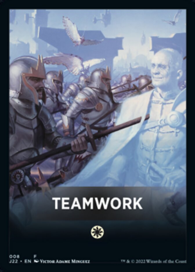 Teamwork Theme Card [Jumpstart 2022 Front Cards] | Gamers Paradise
