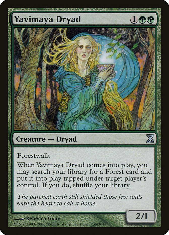 Yavimaya Dryad [Time Spiral] | Gamers Paradise