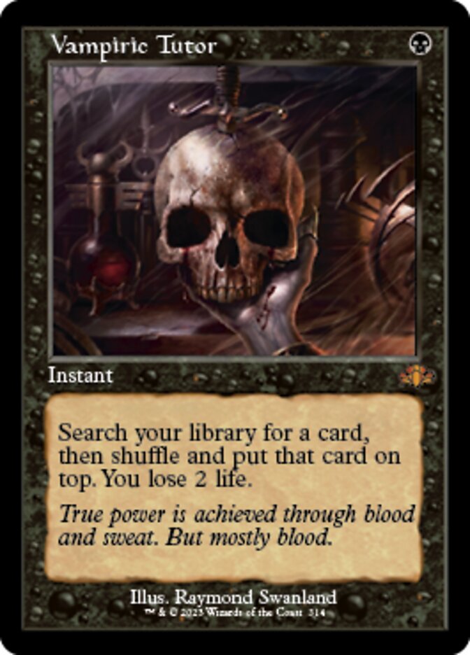 Vampiric Tutor (Retro) [Dominaria Remastered] | Gamers Paradise