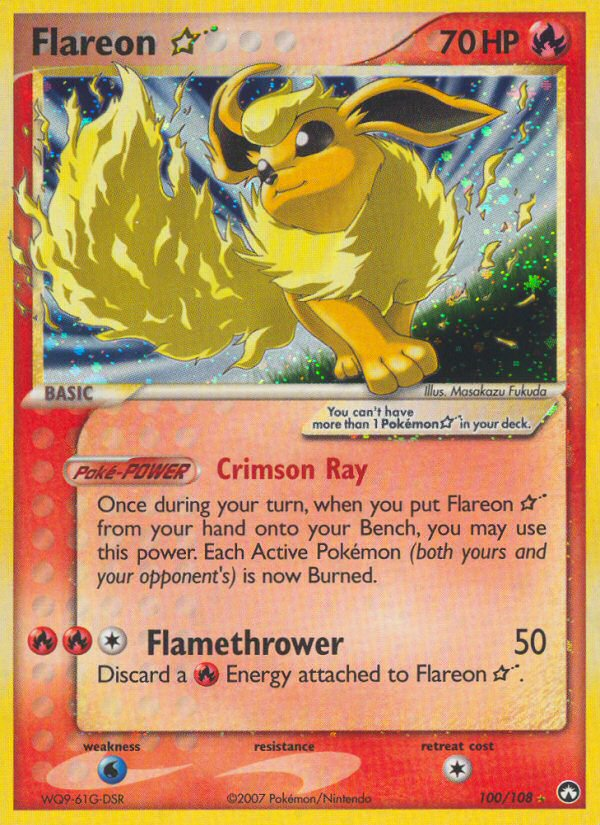 Flareon Star (100/108) [EX: Power Keepers] | Gamers Paradise