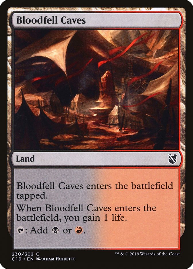 Bloodfell Caves [Commander 2019] | Gamers Paradise