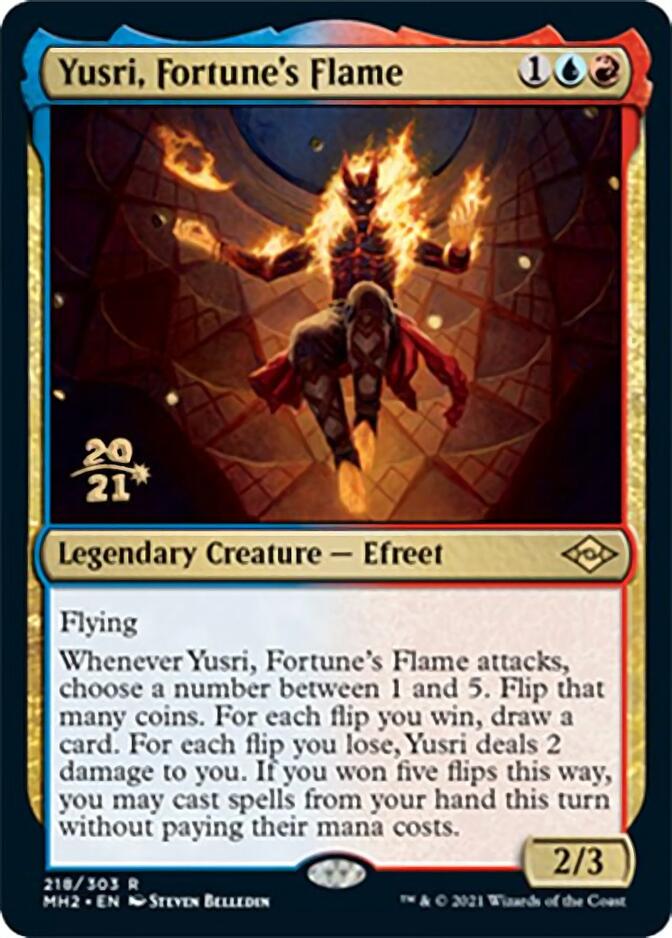 Yusri, Fortune's Flame [Modern Horizons 2 Prerelease Promos] | Gamers Paradise