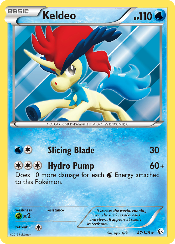 Keldeo (47/149) [Black & White: Boundaries Crossed] | Gamers Paradise