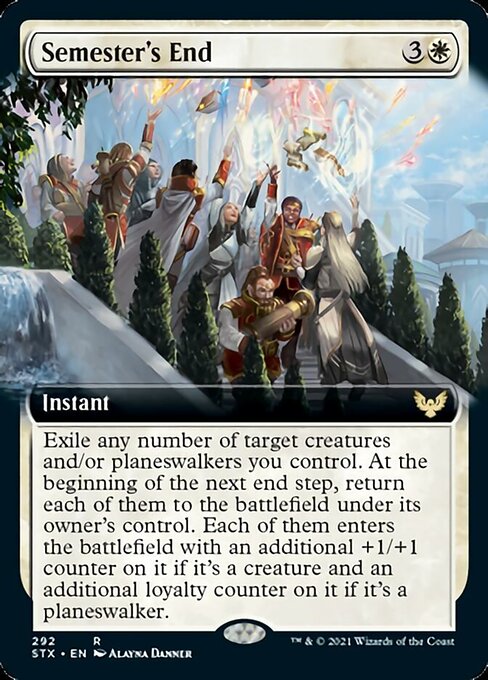 Semester's End (Extended Art) [Strixhaven: School of Mages] | Gamers Paradise