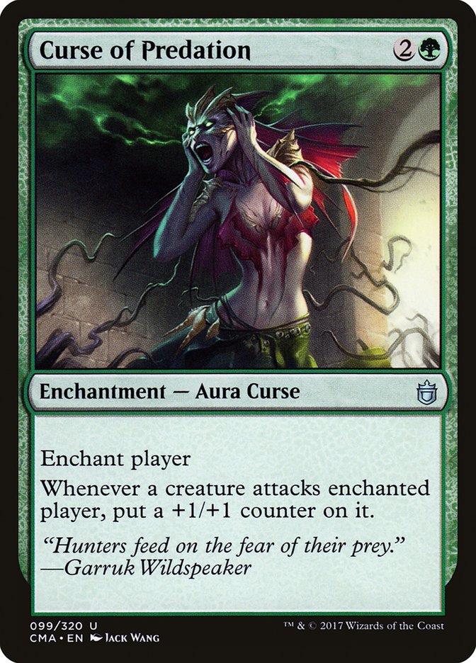 Curse of Predation [Commander Anthology] | Gamers Paradise