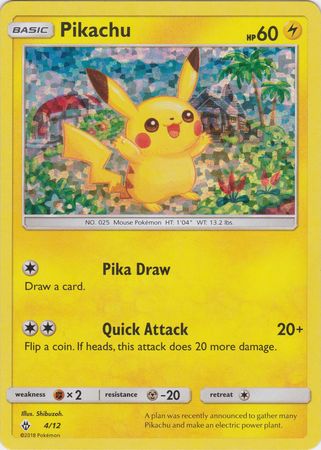 Pikachu (4/12) [McDonald's Promos: 2018 Collection] | Gamers Paradise