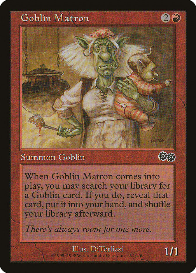 Goblin Matron [Urza's Saga] | Gamers Paradise