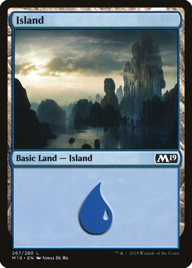 Island (267) [Core Set 2019] | Gamers Paradise