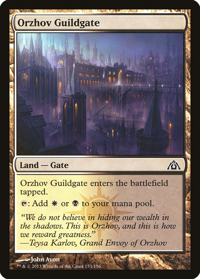 Orzhov Guildgate [Dragon's Maze] | Gamers Paradise