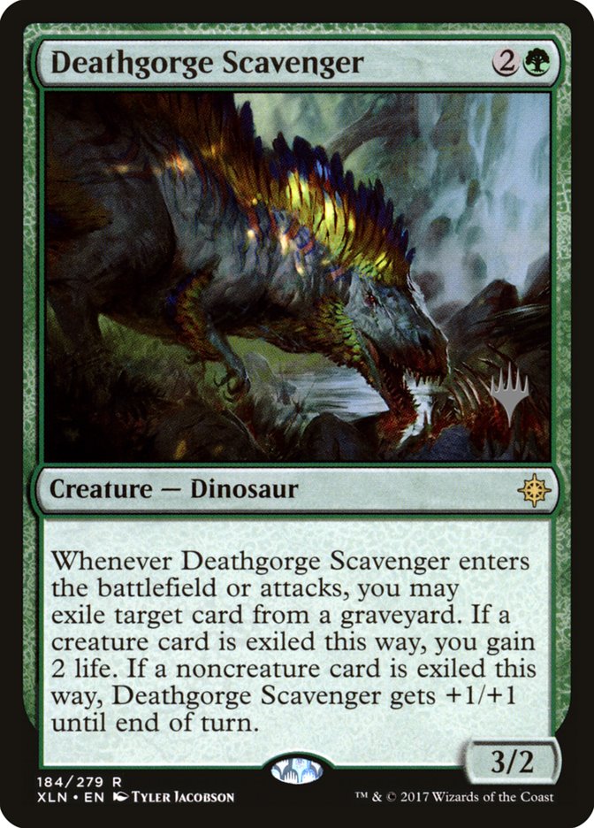 Deathgorge Scavenger (Promo Pack) [Ixalan Promos] | Gamers Paradise