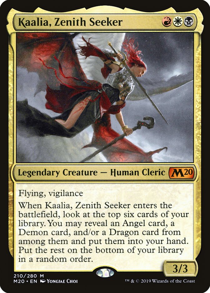 Kaalia, Zenith Seeker [Core Set 2020] | Gamers Paradise