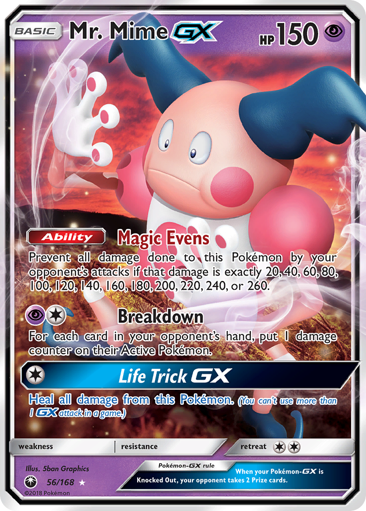 Mr. Mime GX (56/168) [Sun & Moon: Celestial Storm] | Gamers Paradise