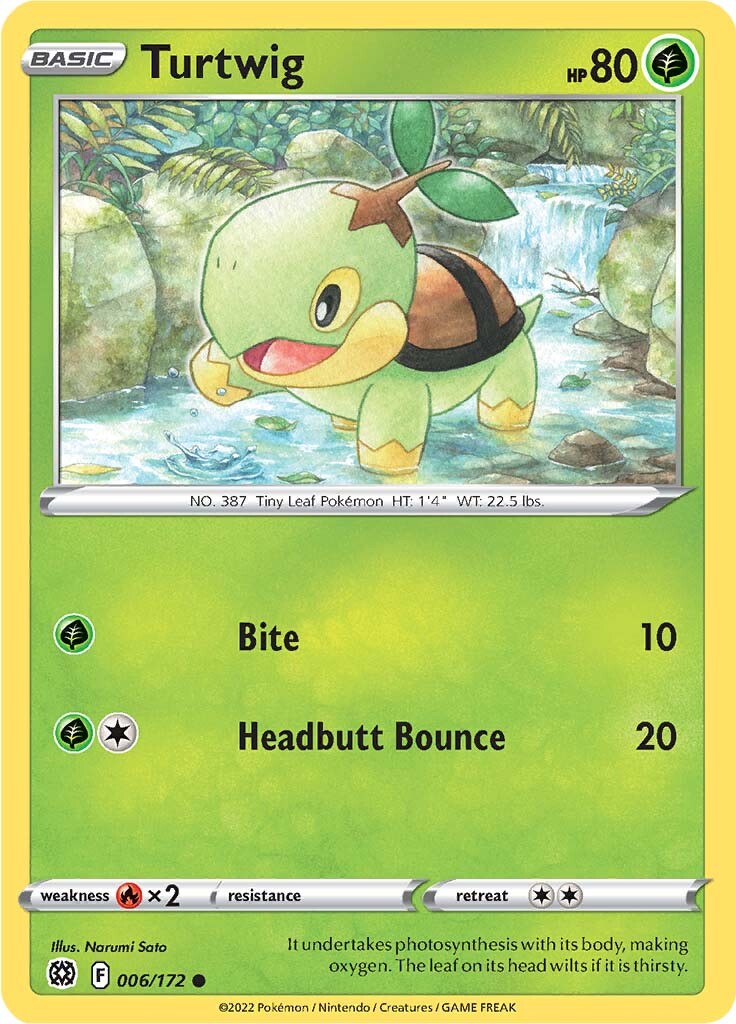 Turtwig (006/172) [Sword & Shield: Brilliant Stars] | Gamers Paradise