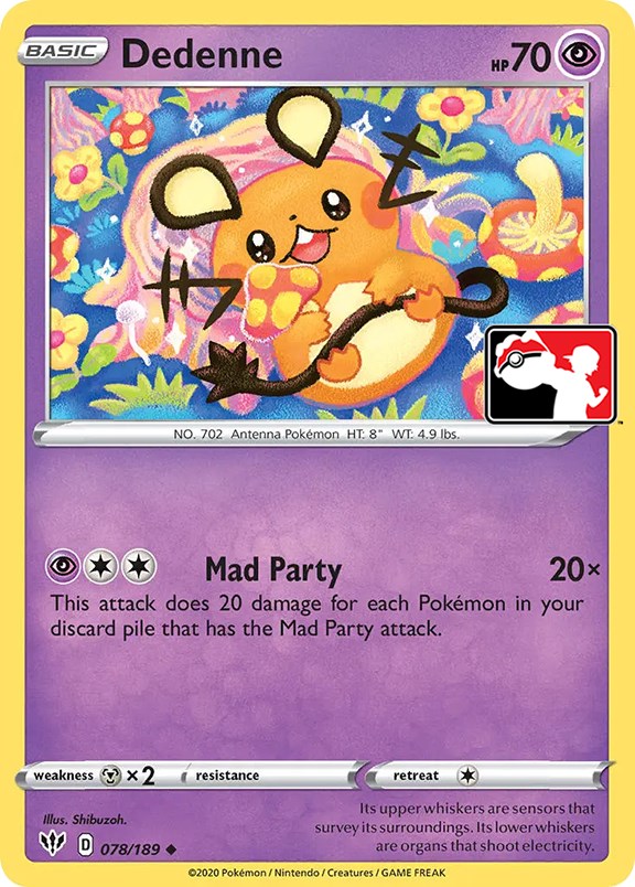 Dedenne (078/189) [Prize Pack Series One] | Gamers Paradise