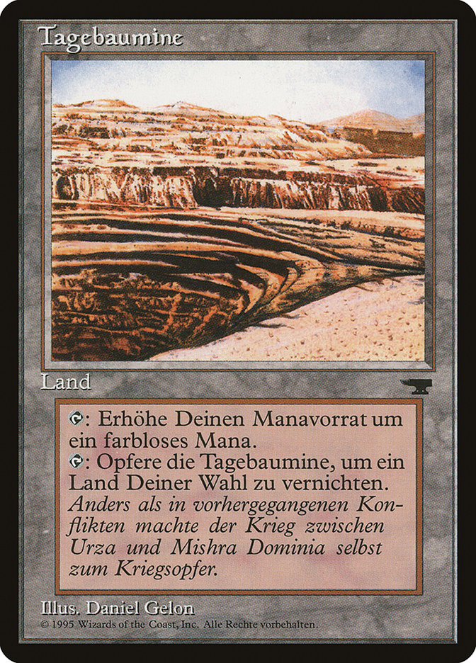 Strip Mine (German) - "Tagebaumine" [Renaissance] | Gamers Paradise