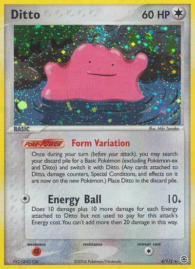 Ditto (4/112) [EX: FireRed & LeafGreen] | Gamers Paradise