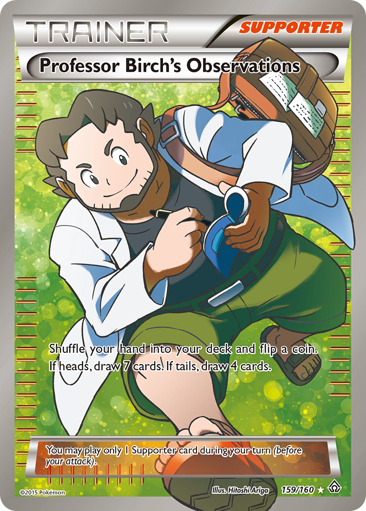 Professor Birch's Observations (159/160) [XY: Primal Clash] | Gamers Paradise