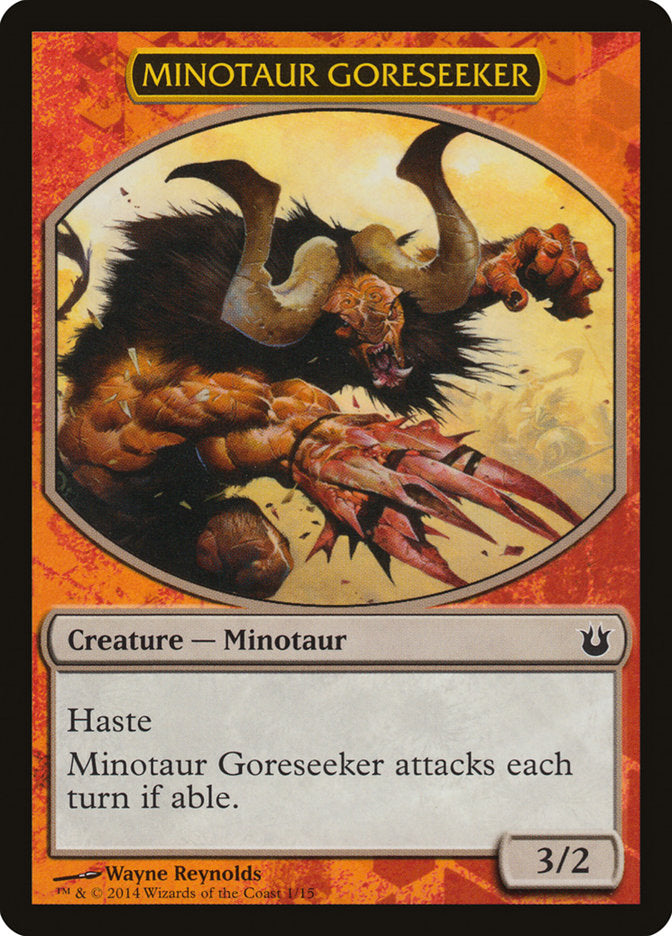 Minotaur Goreseeker [Born of the Gods Battle the Horde] | Gamers Paradise