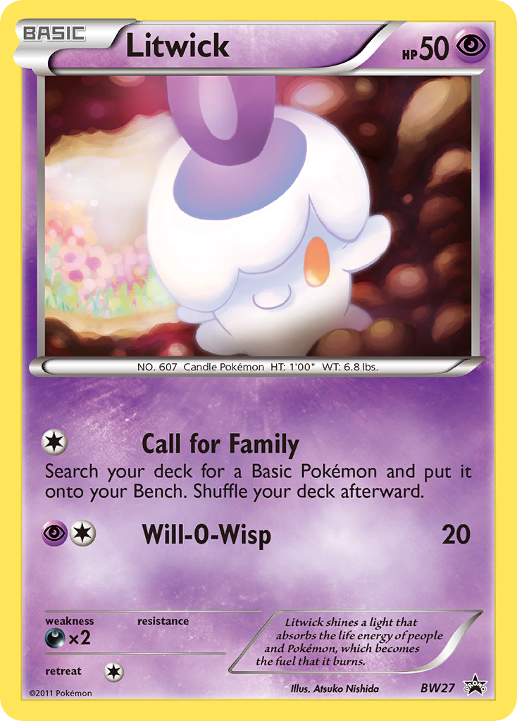 Litwick (BW27) [Black & White: Black Star Promos] | Gamers Paradise