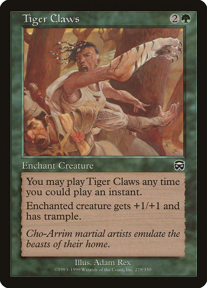 Tiger Claws [Mercadian Masques] | Gamers Paradise