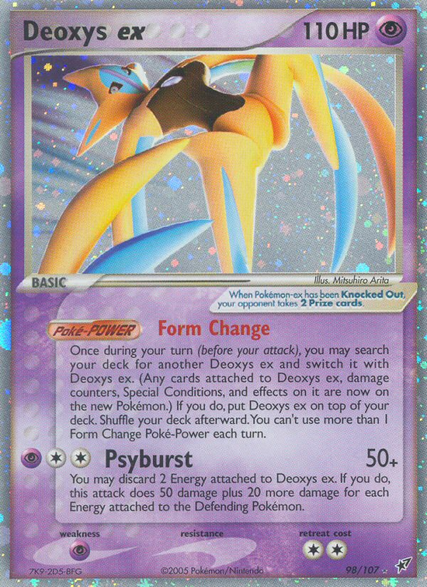 Deoxys ex (98/107) [EX: Deoxys] | Gamers Paradise