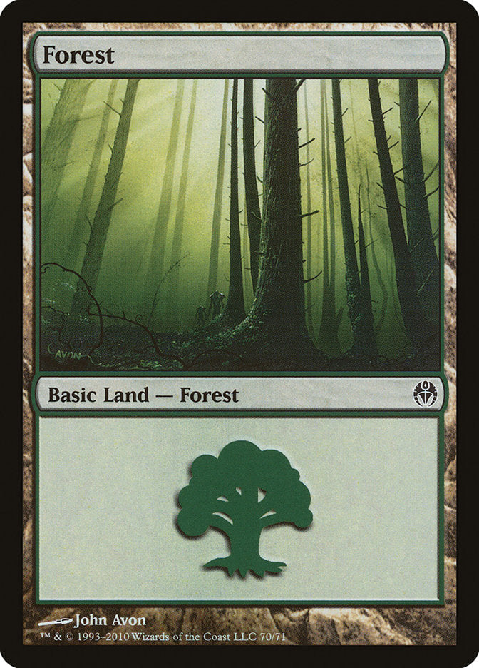 Forest (70) [Duel Decks: Phyrexia vs. the Coalition] | Gamers Paradise