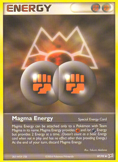 Magma Energy (87/95) [EX: Team Magma vs Team Aqua] | Gamers Paradise