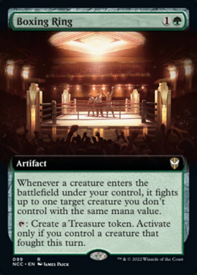 Boxing Ring (Extended Art) [Streets of New Capenna Commander] | Gamers Paradise