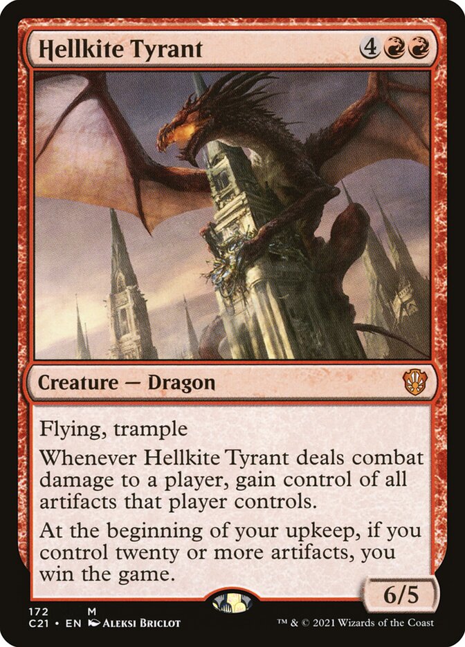 Hellkite Tyrant [Commander 2021] | Gamers Paradise