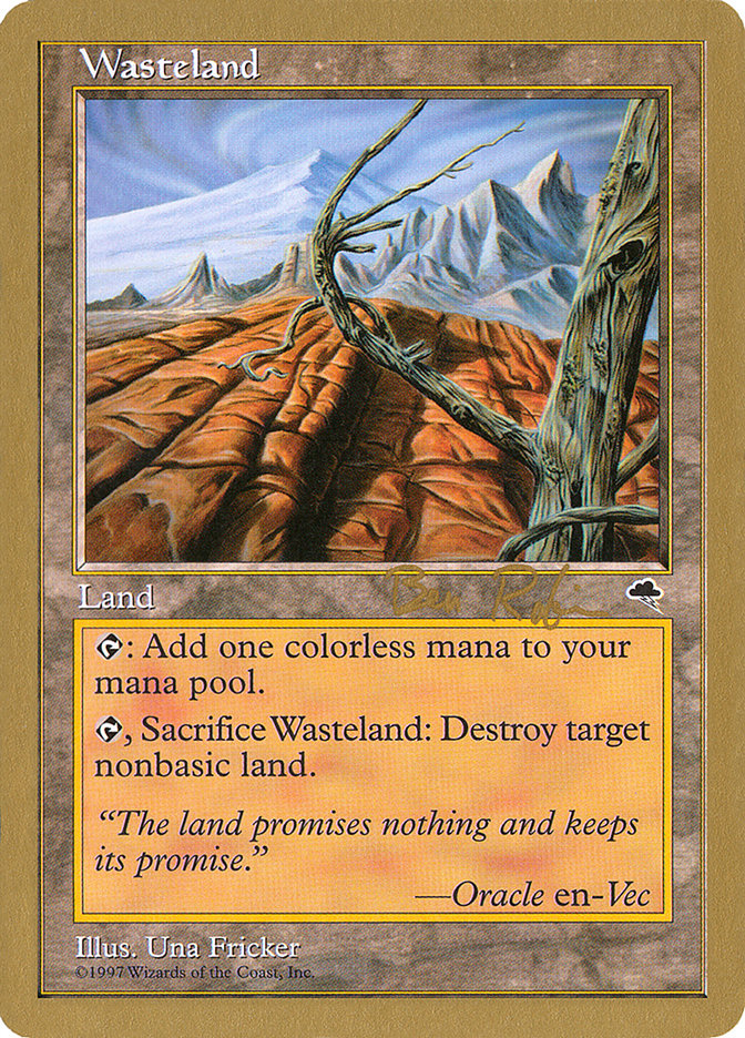 Wasteland (Ben Rubin) [World Championship Decks 1998] | Gamers Paradise