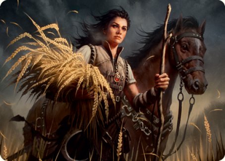 Ambitious Farmhand Art Card [Innistrad: Midnight Hunt Art Series] | Gamers Paradise