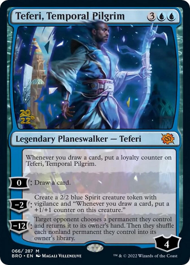 Teferi, Temporal Pilgrim [The Brothers' War Prerelease Promos] | Gamers Paradise