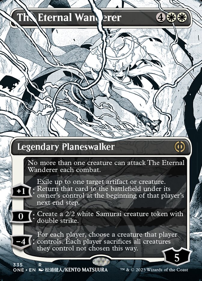 The Eternal Wanderer (Borderless Manga) [Phyrexia: All Will Be One] | Gamers Paradise