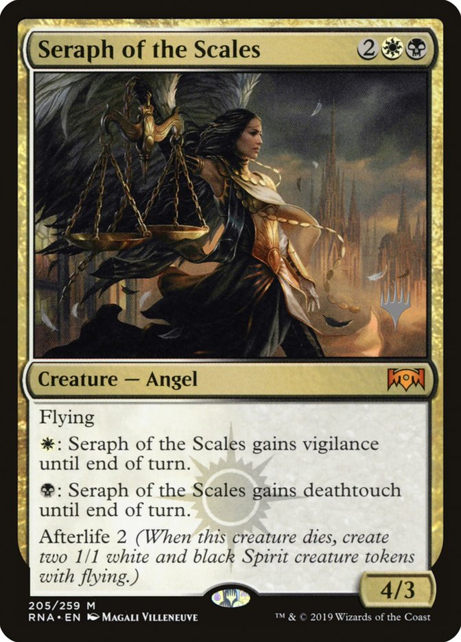 Seraph of the Scales (Promo Pack) [Ravnica Allegiance Promos] | Gamers Paradise