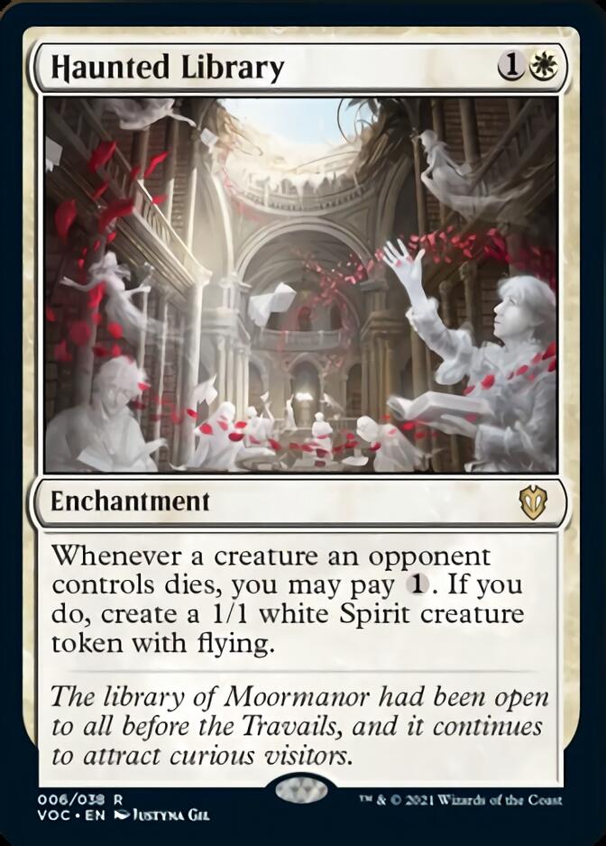 Haunted Library [Innistrad: Crimson Vow Commander] | Gamers Paradise