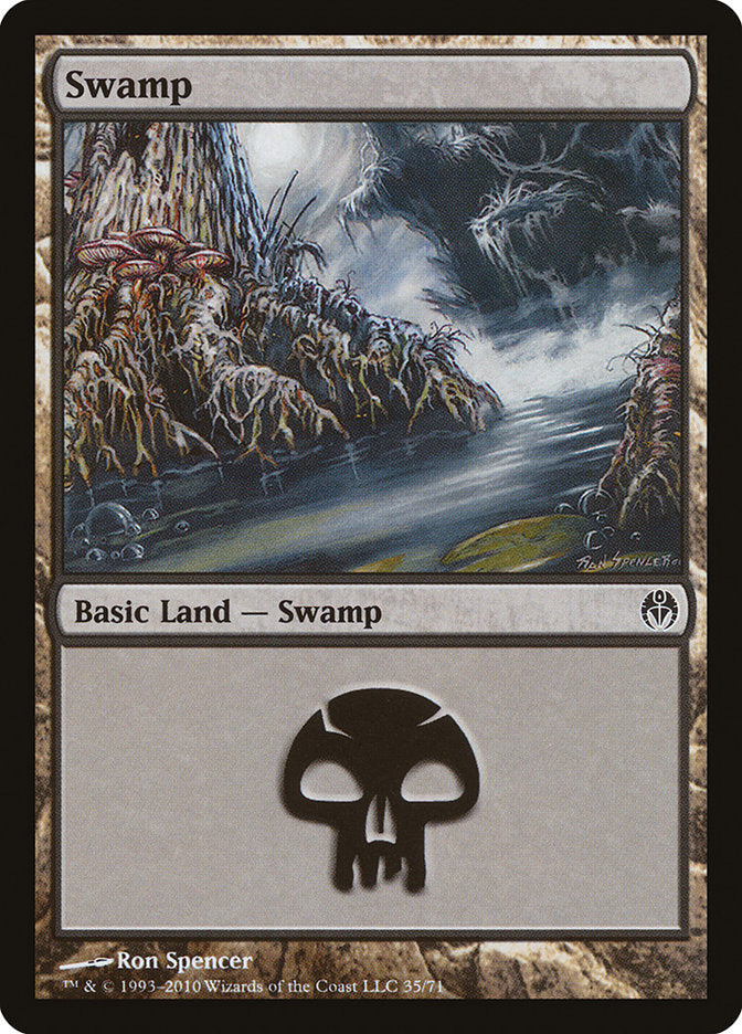 Swamp (35) [Duel Decks: Phyrexia vs. the Coalition] | Gamers Paradise