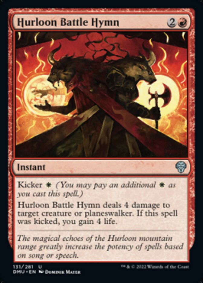 Hurloon Battle Hymn [Dominaria United] | Gamers Paradise