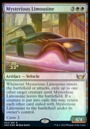 Mysterious Limousine [Streets of New Capenna Prerelease Promos] | Gamers Paradise