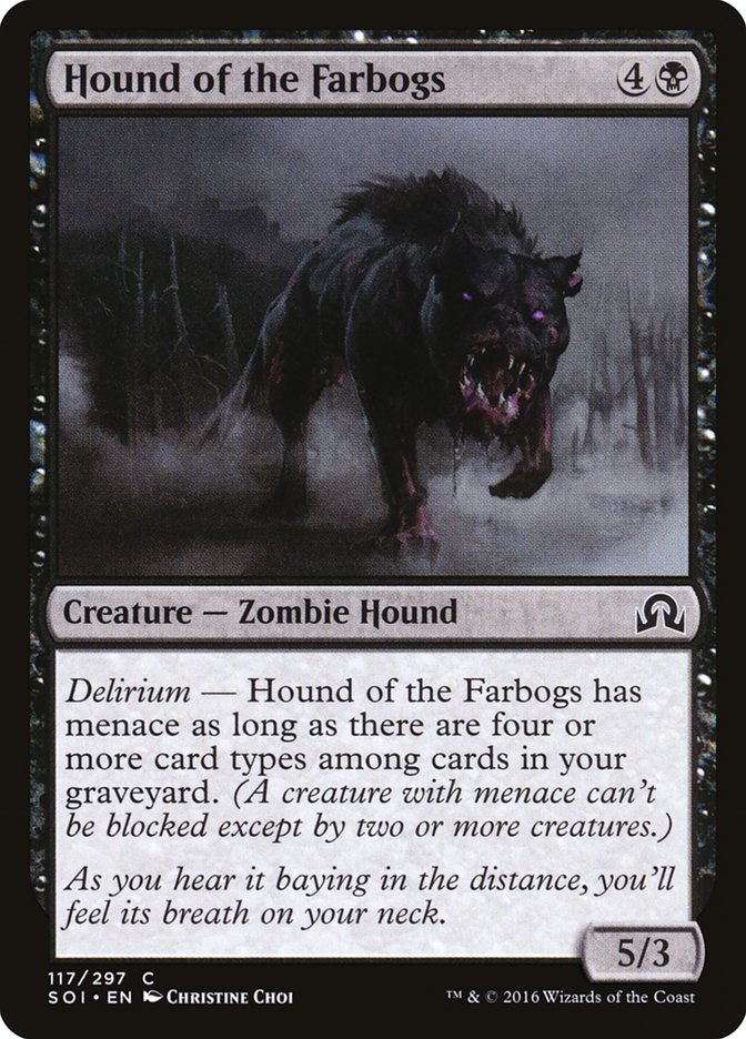 Hound of the Farbogs [Shadows over Innistrad] | Gamers Paradise