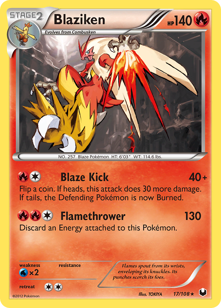 Blaziken (17/108) [Black & White: Dark Explorers] | Gamers Paradise