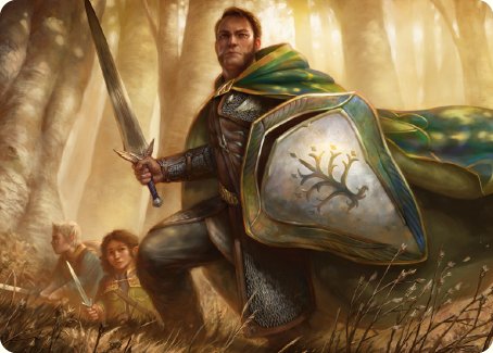 Boromir, Warden of the Tower Art Card [The Lord of the Rings: Tales of Middle-earth Art Series] | Gamers Paradise