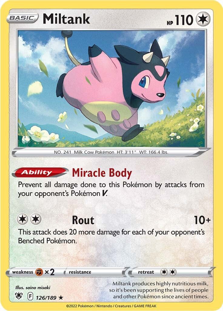 Miltank (126/189) [Sword & Shield: Astral Radiance] | Gamers Paradise
