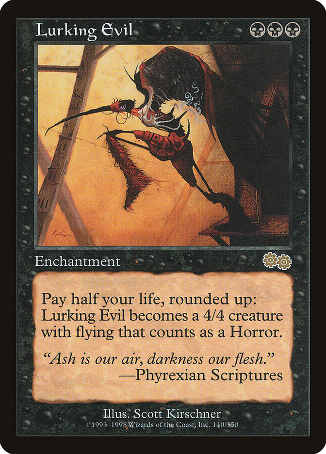 Lurking Evil [Urza's Saga] | Gamers Paradise